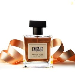 Engage Amber Hues Perfume for Men Long Lasting Smell, Ambery and Warm