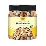 MarwarBites Premium Mixed Dry Fruits 1kg | Mix Nuts and Dry Fruit Combo | Almonds, Cashews, Walnuts, Raisins & More | Resealable Jar Pack | Fresh and Crunchy Snack for Gift
