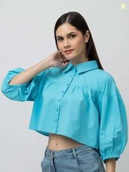 7OUNCE Shirt Style Boxy Top