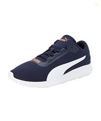 Puma Mens Volant, New Navy-White-Vibrant Orange, Sneaker - 9UK (391377