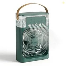 Portable Air Cooler Mini Cooling Fan with Mist Spray, 3-in-1 Air Coole
