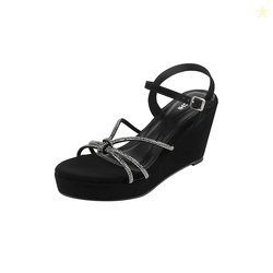 Mochi Women's Elegant Wedge Heel Sandals