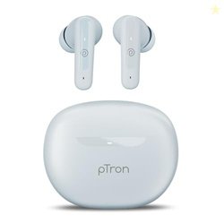 pTron Bassbuds Astra in-Ear TWS Earbuds w/Stereo Sound, 34Hrs Playtime