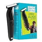 Bombay Shaving Company OmniBlade 3-in-1 Beard and Body Trimmer For Men | Trim, Style, Shave | Type C Flash Charging | Multi Length Settings Comb, Detachable Blades | Gifts For Men