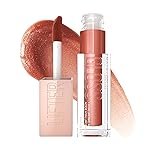 Maybelline New York Smooth And Non-sticky Lifter Gloss – Topaz | Tinted Lip Gloss With Hyaluronic Acid for Hydrated & Plump Lips | Non-Sticky application | Long-lasting Fuller & Lifted Look | 5.4ml