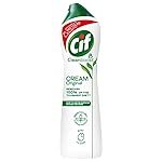 Cif Original Multipurpose Surface Cleaner Cream for Kitchen & Bathroom, Ocean Breeze Scent, 100% Dirt Removal with Natural Cleaning Particles, 500 ml