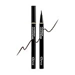 Gleva Liquid Eyeliner Pen Eye Makeup Waterproof Smudge proof Longwearing, Slim Tapered Tip Super Slim Liquid Eyeliner Quick Drying Formula Glides on Smoothly (Middle Brown)
