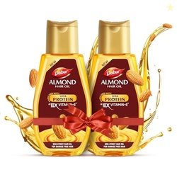 Dabur Almond Hair Oil - 580ml(290ml*2) | Provides Damage Protection |