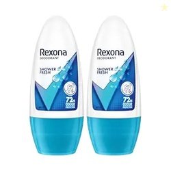 Rexona for Female Shower Fresh Underarm Roll On Deodorant + Antiperspi