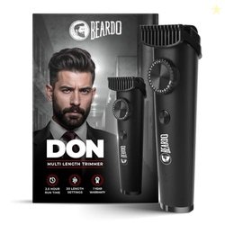 Beardo Don Trimmer for Men | 90 min Run Time | 20 Length Settings | Co