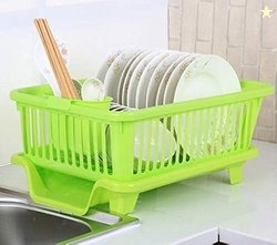 HomeWiz Dish Drying Rack | 3 in 1 Heavy-Duty Dish Drainer Basket with