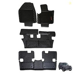 Amazon Basics 8D Premium Car Floor Mats for Mahindra Scorpio (7 Seater
