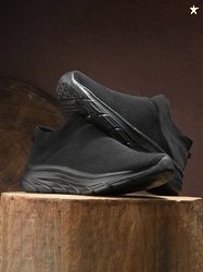 KRAASA Men Mesh Slip-On Walking Shoes