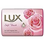 LUX Rose & Vitamin E Soap, Bathing Soap With Floral Fragrance, Soft, Moisturized And Glowing Skin, 100 g (Pack of 3)