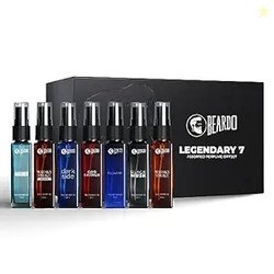 Beardo Legendary 7 Assorted Perfume Gift Set for Men 7X8ml with Long L