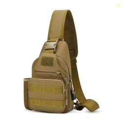 CARRY TRIP OUTDOORS Sling Chest Bag, 900D Nylon Tactical MOLLE Compact