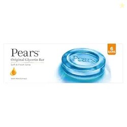 Pears Original Glycerin Soap Bar - Soft & Fresh Glow | With 98% Pure G