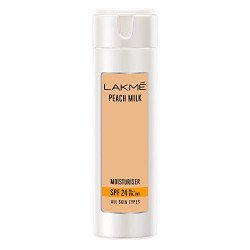 Lakm Peach Milk Moisturiser SPF 30 with 2% Pro-Ceramide | Daily UV Def