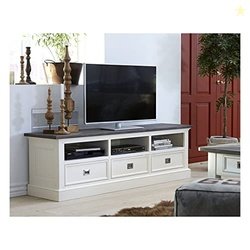Aprodz Mango Wood Lorenzo TV Stand Cabinet for Home | TV Unit for Livi