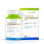 Haleup Astragalus 500 mg || 60 capsules || Enriched with Resveratrol & Lycopene || Heart & Immune Support || Researched in USA (Pack of 4, 240)