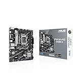 ASUS Prime B760M-K, an Intel B760 LGA 1700 mATX Motherboard with PCIe 4.0, Two PCIe 4.0 M.2 Slots, DDR5, Realtek 2.5Gb Ethernet, VGA, HDMI, SATA 6 Gbps, Front USB 3.2 Gen 1, Aura Sync