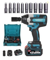 Krost Pro Series 700Nm Combo Torque Cordless Impact Wrench 1/2 , Brush