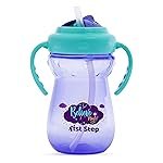 1ST STEP BPA Free Straw Sipper Cup with Twin Handle (Lavender)