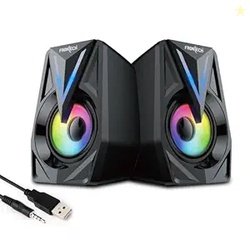 FRONTECH Multimedia Speakers | 12W Output | 2.0 Channel Stereo Sound |