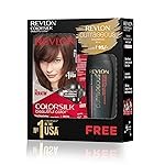 REVLON ColorSilk Hair Color with Keratin – 3RB Dark Mahogany Brown – (with Outrageous Shampoo 90 ml) (3S10978F36721332)