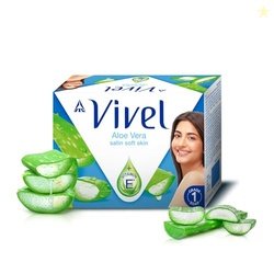 Vivel Aloe Vera Grade 1 Bathing Soap with Vitamin E for Soft Glowing s