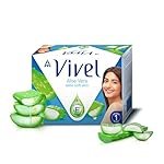 Vivel Aloe Vera Grade 1 Bathing Soap with Vitamin E for Soft Glowing skin, 600g (150g – Pack of 4), Soap for Women & Men, For All Skin Types