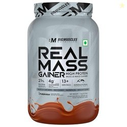 Bigmuscles Nutrition Real Mass Gainer [ Rich Chocolate]|Lean Whey Prot