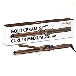 Alan Truman Gold Ceramic Tourmaline Curler - 25mm
