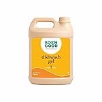 Born Good Plant Based Dishwash Gel 3Ltr, Spanish Citrus Fragrance, Eco-Friendly, Non-Toxic, Biodegradable