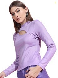Tokyo Talkies Women Regular Fit TTTP006352 Purple L