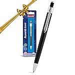 Reynolds Metal Pens (Iconic Onyx) | Premium Pens For Gifting | Retractable Pens For Personal & Professional Use | Stylish Gifts for Men & Women | Trim Ball Pens For Corporate Gifting | Blue Ink