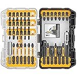 DEWALT DWA2T40IR 40-Piece IMPACT READY FLEXTORQÂ® Screw Driving Set With TOUGHCASEÂ®, Ideal for DIY and Professional Screwdriving Applications
