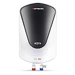 Longway Vesta 5.5 Liters 5 Star Rated Instant Water Heater for Home with Advanced Multi-Layered Safety System & Anti-Rust Coating |Suitable for Kitchen & Bathroom | 5 Years Warranty on Tank | Gray