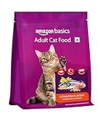 Amazon Basics Dry Cat Food | 1 Kg Trial Pack| Ocean Fish | with Real Chicken Meat & Fish | Suitable for Adult Cats | Packed with Protein | Suitable for All Breeds