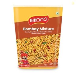Bikano Bombay Mixture | Spicy & Tangy Indian Namkeen Snack | Crunchy B