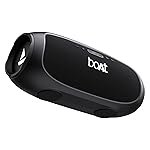 Boat Stone Ignite w/ 90 W RMS Sound, RGB LEDs, EQ Modes, IPX6,BT v5.3,Multi- Compatibilityâ Aux&USB, Playback time Up to 5 Hours & Type C Charging (Jade Black)