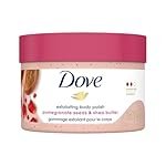Dove Body Polish Exfoliating Scrub, Moisturizing Shea Butter and Pomegranate Seeds | Nourishes & Conditions Soft Skin | Sulphate Free, 298gm.