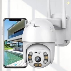 Maizic Smarthome Full HD 5MP Wi-Fi PTZ Camera Pan Tilt CCTV Camera, Tw
