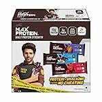 RiteBite Max Protein Daily Assorted Protein Bars with 10g Protein, 5g Fiber & 21 Vit. & Minerals | 0 Added Sugar, No Cholesterol & Trans Fat For Upto 2h of Energy, Healthy Snack, 50g (Pack of 6)