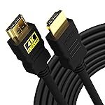 Sounce 3 Meter High-Speed HDMI Cable – Hdmi Arc Enabled | 64 Gbps | 4K 120Hz | 1080P 240Hz | Strong & Durable | Supports Up To 32 Audio Channels | Gold Plated | 3Meter, Black (Pack of 1)