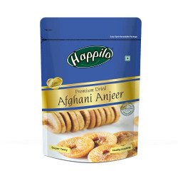 Happilo Premium Dried Afghani Anjeer 200g I Low in Fat | Dry Fruits in