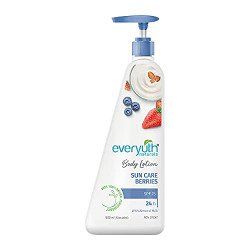 Everyuth Naturals Sun Care Berries Body Lotion 500ml for men & women |