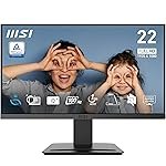 MSI PRO MP223 E2 21.45-Inch Full HD Office Monitor – 1920 x 1080 Resolution, 100Hz, Eye-Friendly Screen, Tilt-Adjustable – HDMIâ¢ 1.4b, DisplayPort 1.2a