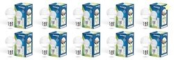 Crompton Param 9 Watt LED Bulb Cool Day Light | Pack of 10 | B22 Base,