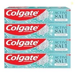 Colgate Active Salt Buy 3 Get 1 Free, 800g (200g x 4, Pack of 4) Tooth